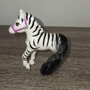 Vintage Littlest Pet Shop Zoo Baby Zebra 1993 Kenner Zoo REPLACEMENT Zebra SEE P